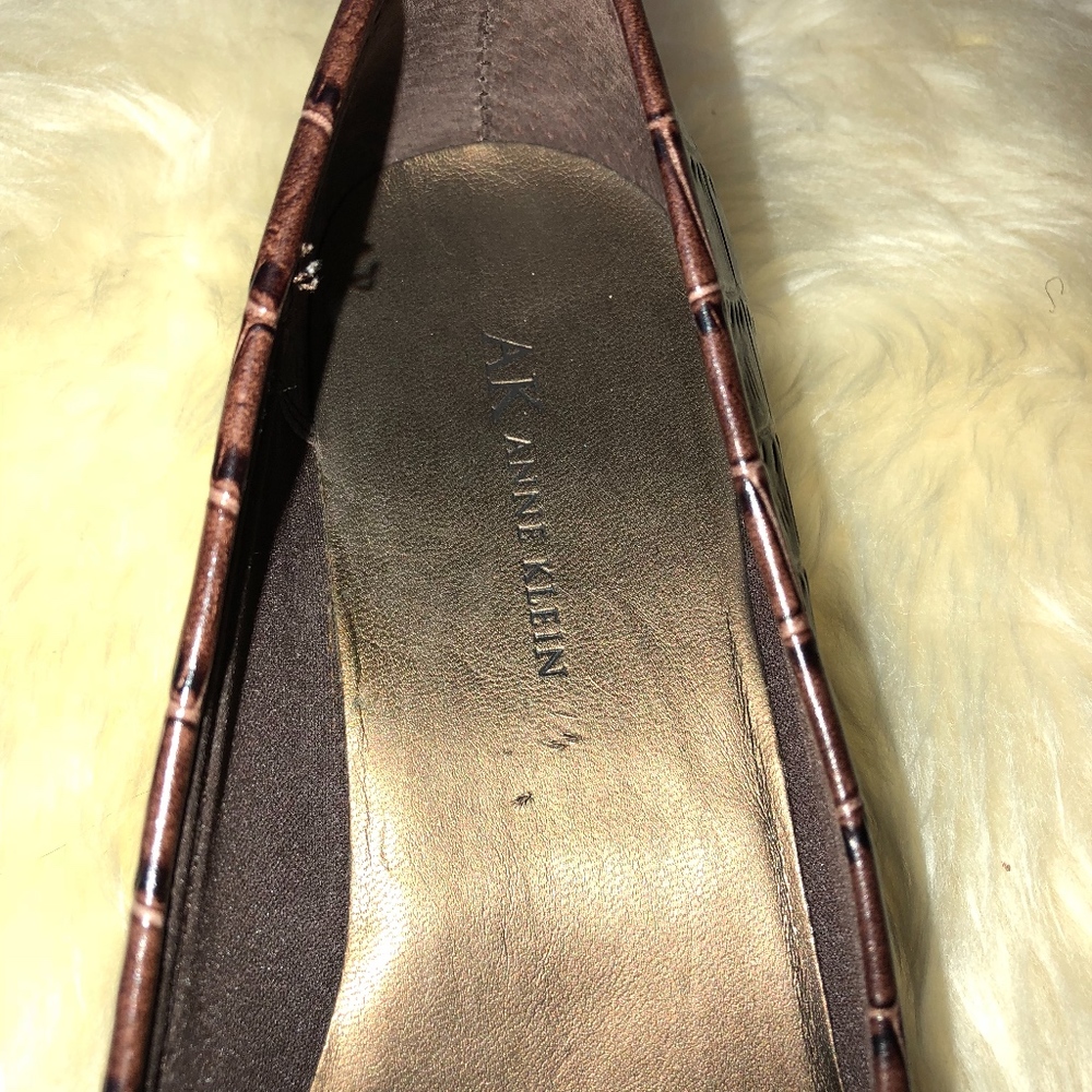 Ann Klein Brown Loafers - Picture 5 of 8